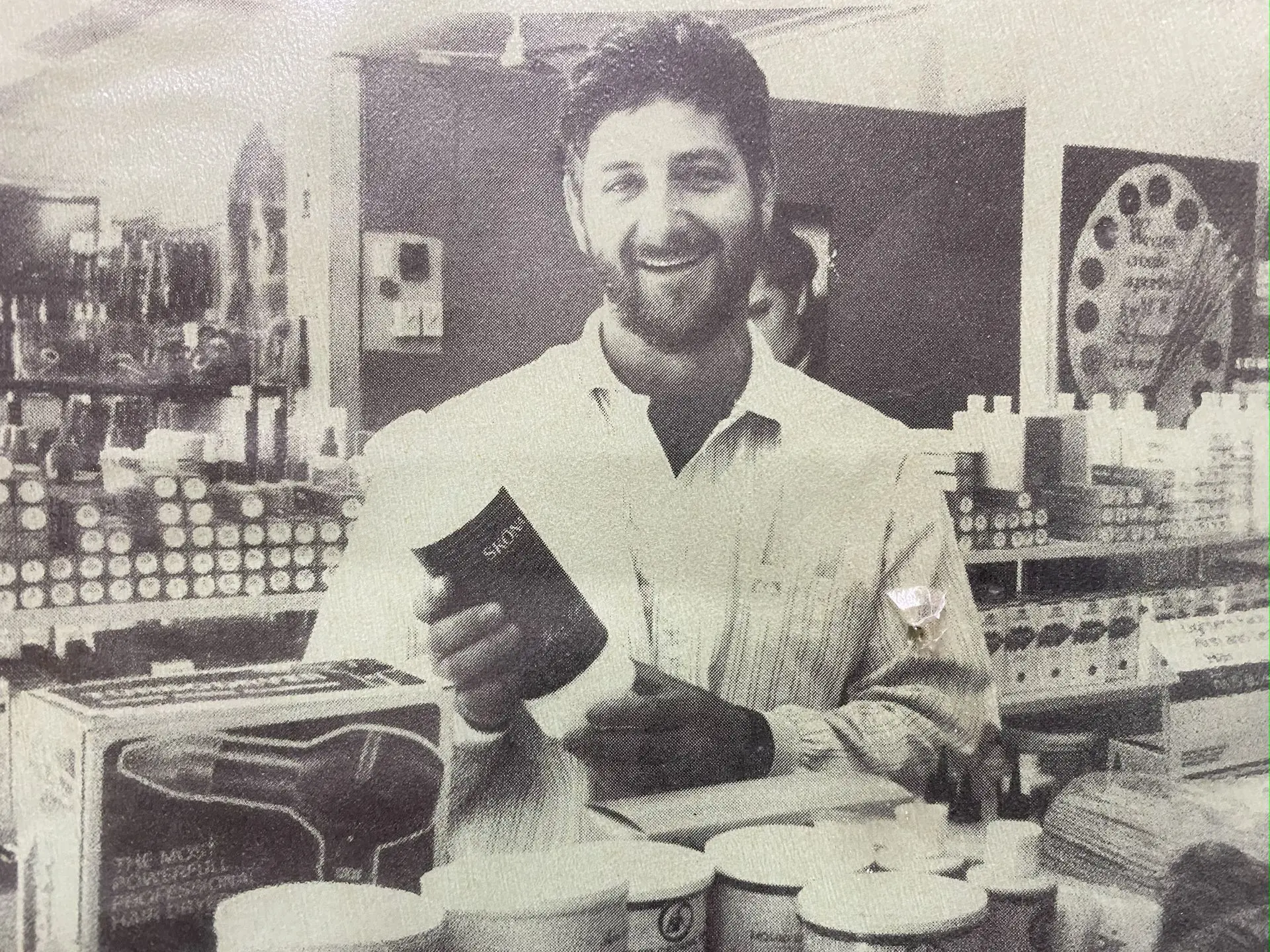 Trevor Williams founder of TJ’s Hair Company Australian professional hairdressing supplier since 1965